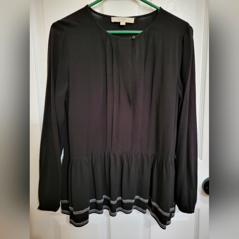 Black top from LOFT